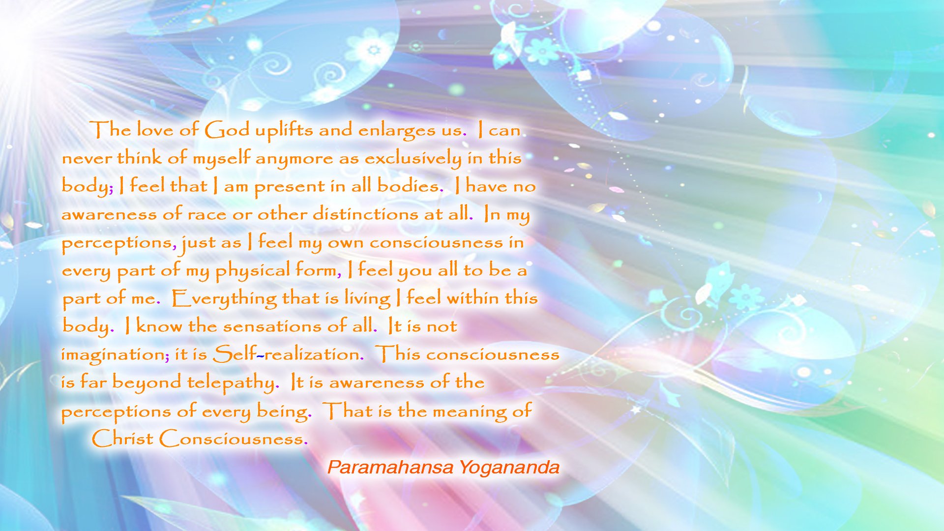 Yogananda Christ Consciousness wallpaper